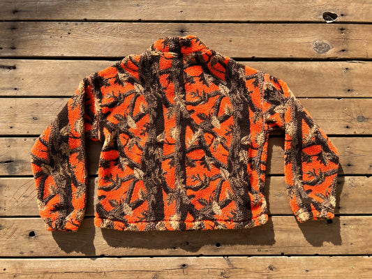 The Flinns- Camo Pullover Fleece- Dust Embroidery